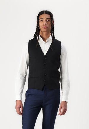 SLHSLIM NEIL - Suit waistcoat - black
