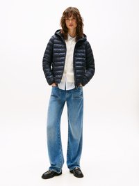 Tommy Hilfiger PADDED GLOBAL - Χειμωνιάτικο μπουφάν - desert sky