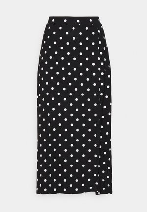 Pencil skirt - black/white