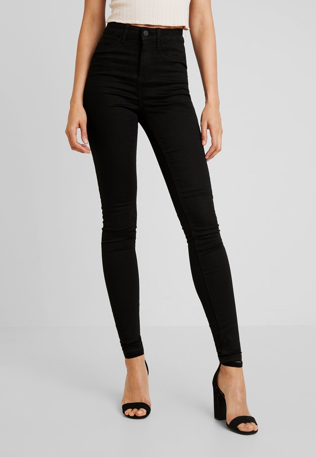 NMNEW LEXI - Jeans Skinny Fit - black denim