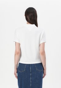 Tommy Hilfiger TIPPING OPEN - Polo shirt - ecru