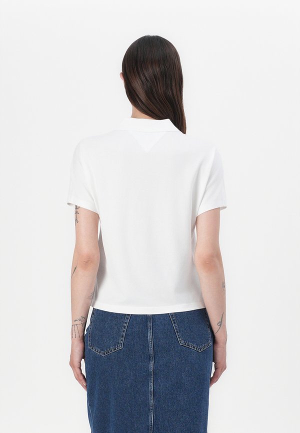 TIPPING OPEN - Polo shirt - ecru2