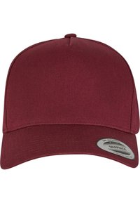 Flexfit 5-PANEL CURVED SNAPBACK - Cap - maroon