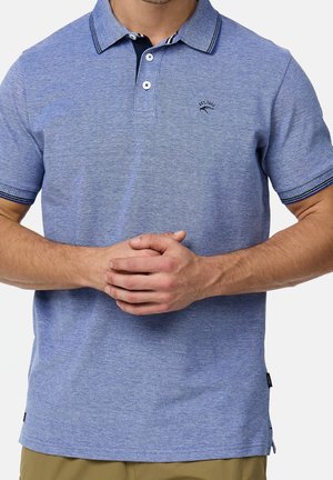 Pikeepaita - mottled light blue