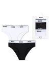JUNIOR 2 PACK - Shorty - black/white