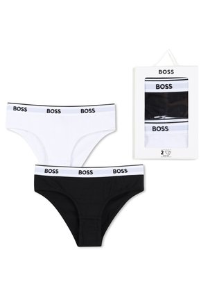 JUNIOR 2 PACK - Shorty - black/white