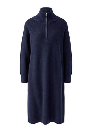 Oui, STRICKKLEID - Gebreide jurk - darkblue