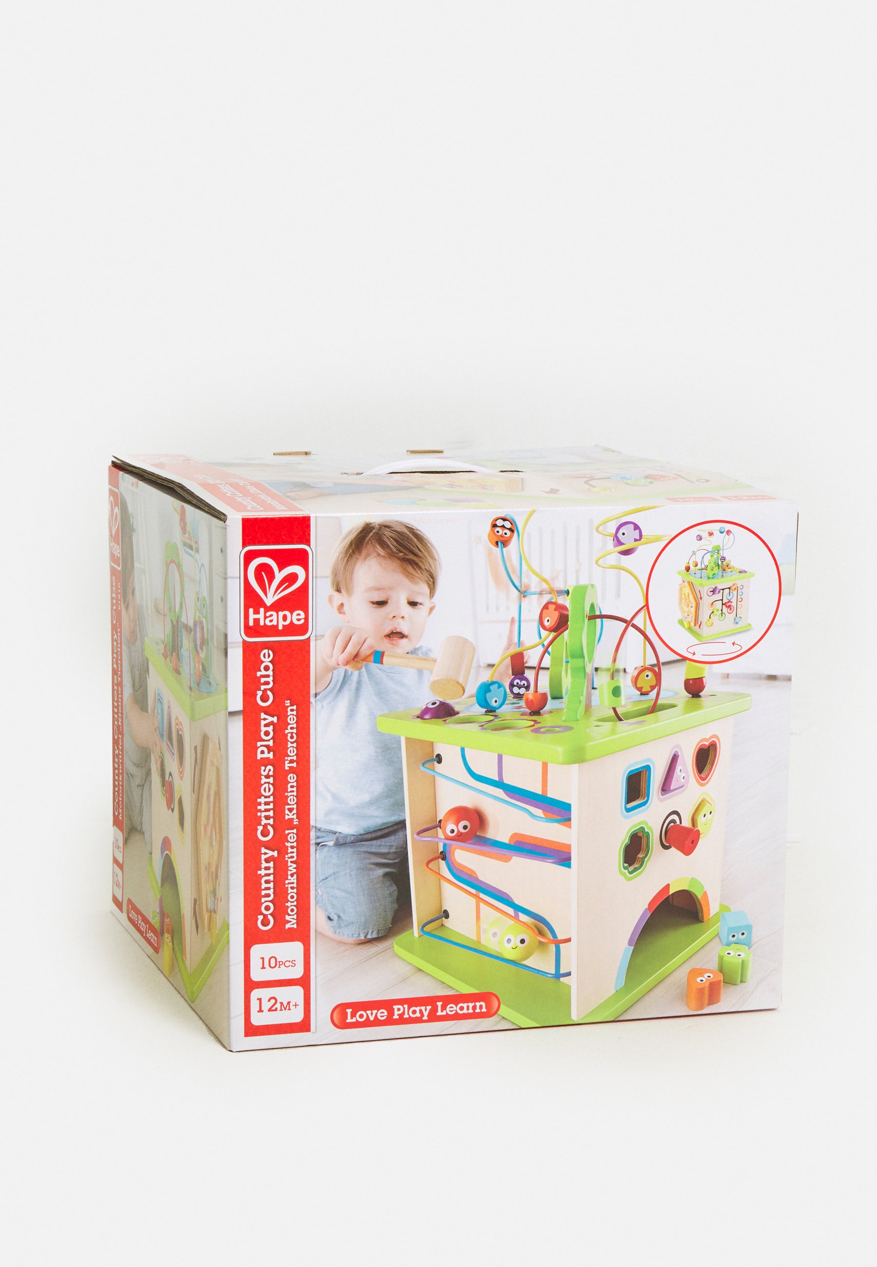 hape country critters activity cube