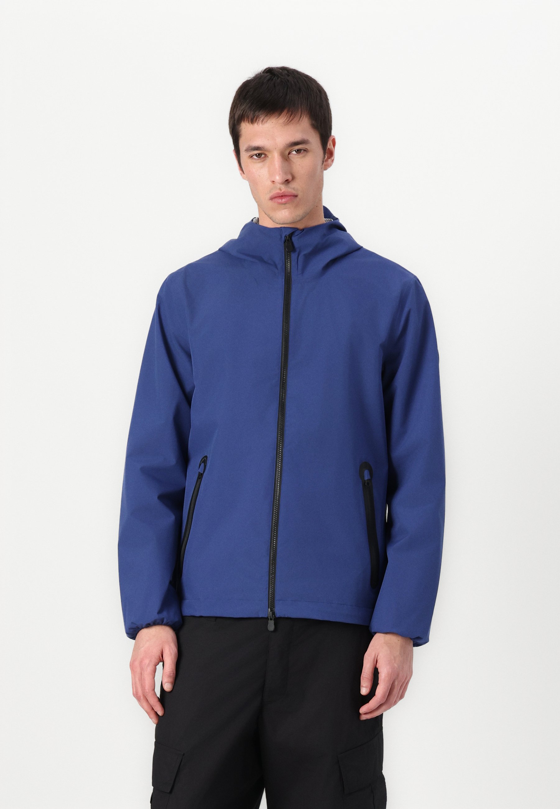 Acyoung Manteau de pluie léger et imperméable à capuche pour adulte