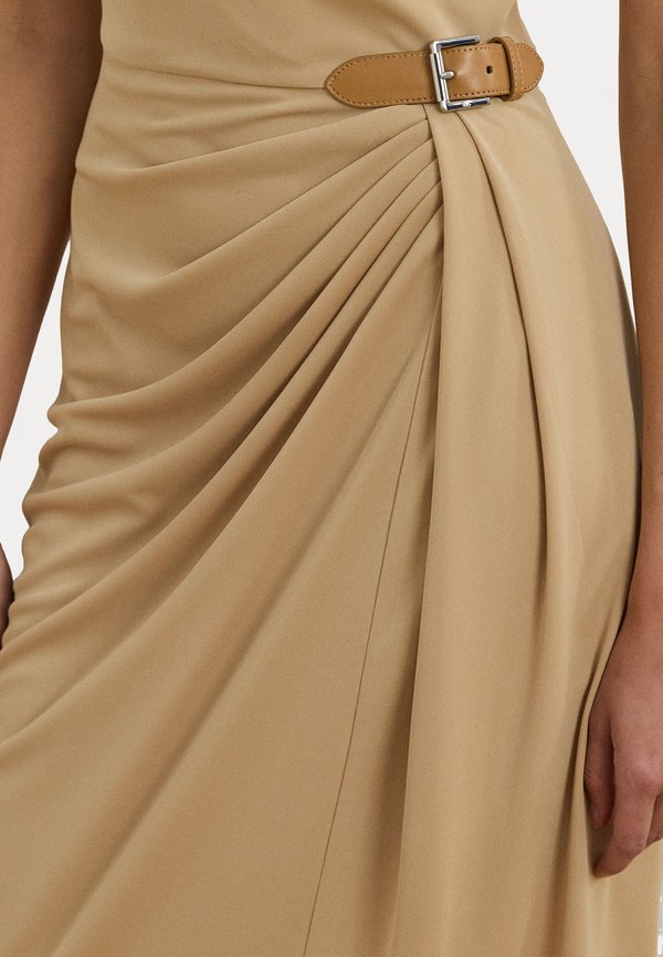 BRECKA MATTE JERSEY DRESS - Jersey dress - sand dune2