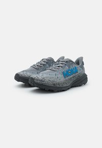 HOKA SPEEDGOAT 6 UNISEX - Scarpe da trail running - galactic grey/blue