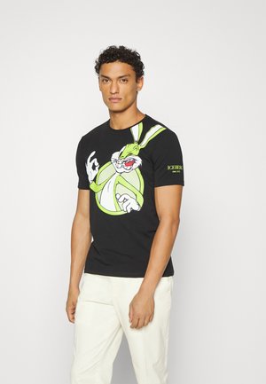 T-shirt con stampa - nero