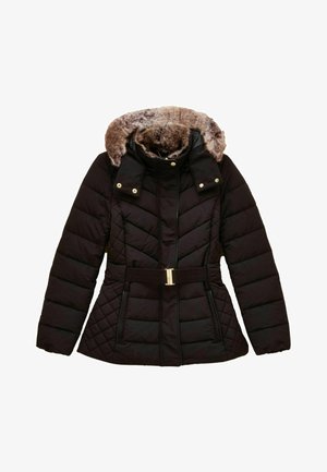 Joules, REGULAR FIT - ASPEN SHOWERPROOF PADDED WITH HOOD - Winterjas - black