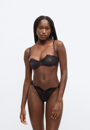 BELLADONNA - Σουτιέν Balconette - black