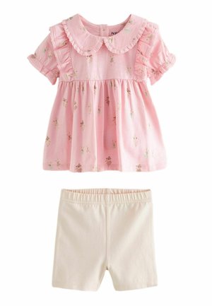 Next SHORT SLEEVE AND CYCLE SET - REGULAR FIT - T-Shirt print - pink pretty mouse character