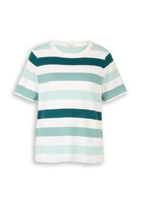 Unausgewählt, white/mint bold stripe