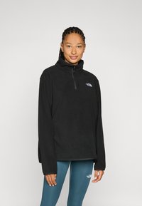 The North Face PLUS GLACIER 1/4 ZIP JACKET - Fleecegenser - black