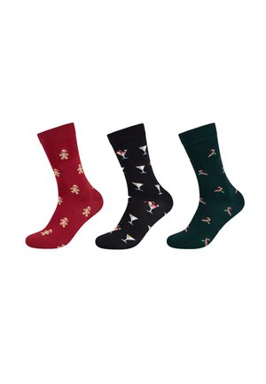 3 PACK - Socken - candy canes cheers