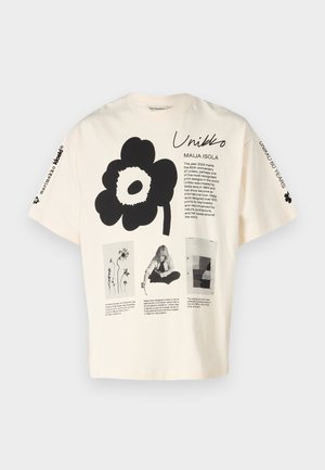 NOPEUS UNIKKO UNISEX - T-shirt imprimé - off white
