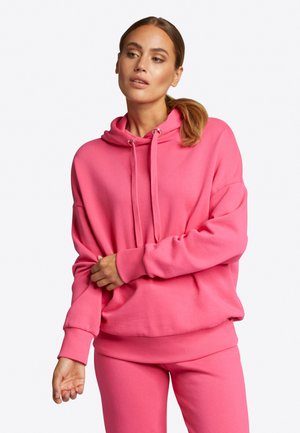 ORGANIC SWEAT-HOODIE AUS BIO-BAUMWOLLE - Mikina s kapucí - raspberry pink