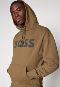 BOSS BASICHOOD - Felpa con cappuccio - open green