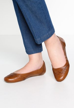 Pier One Ballerine pieghevoli - cognac