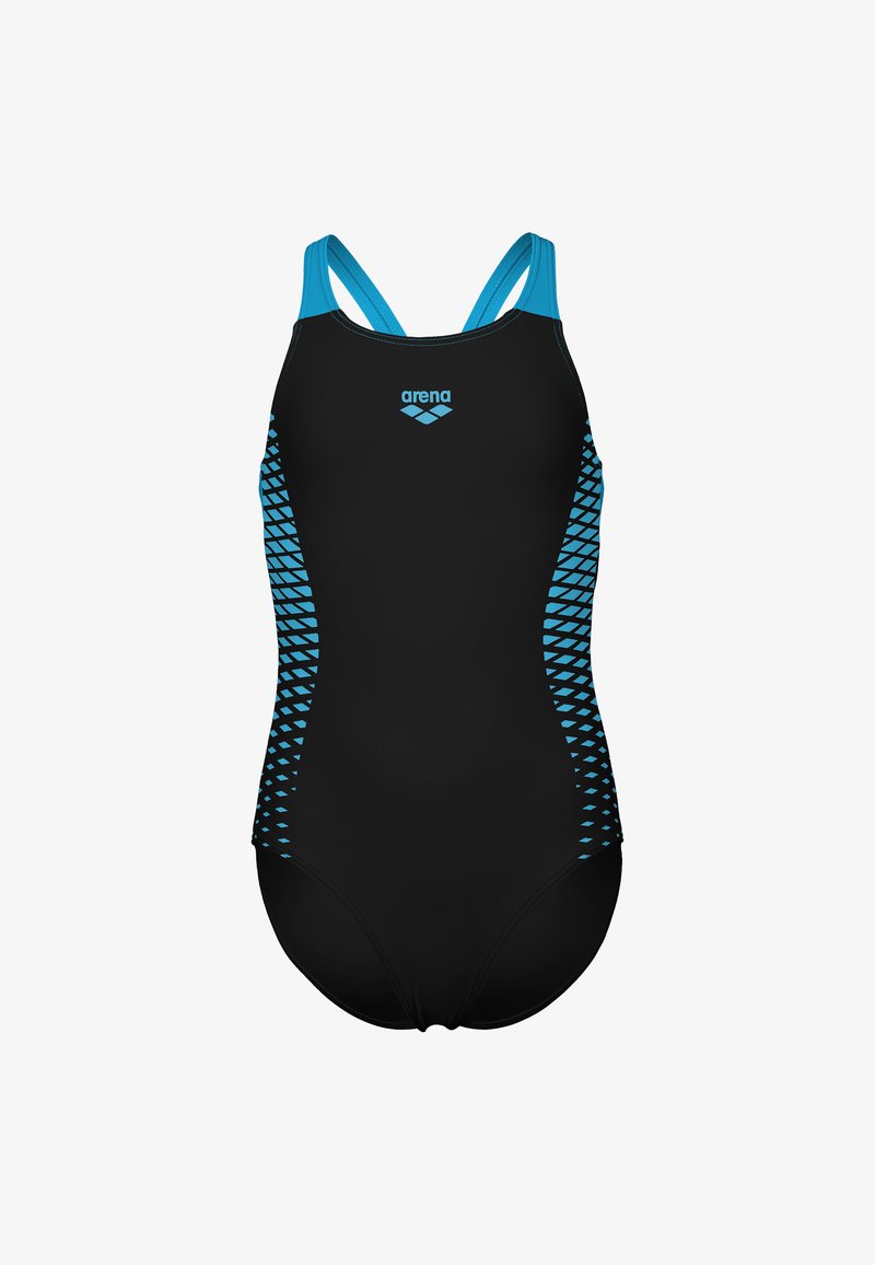 Arena OPENINGS - Badeanzug - black turquoise