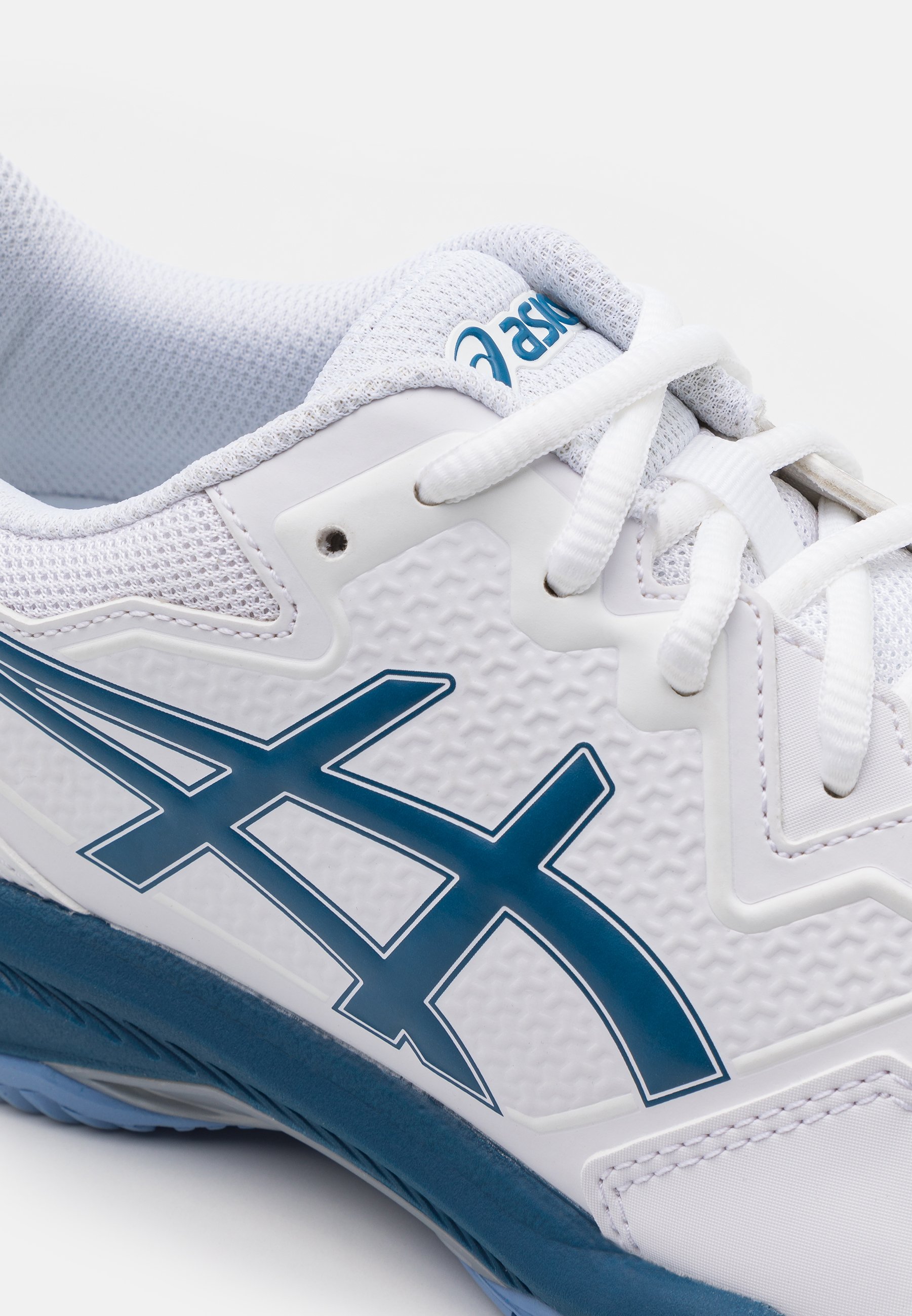 ASICS GEL-DEDICATE 7 CLAY - Zapatillas de tenis para tierra batida -  white/light indigo/blanco - Zalando.es