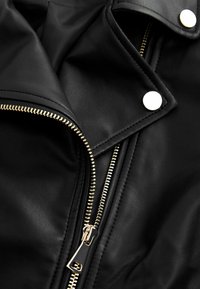 Next BIKER - Jachetă din imitație de piele - black