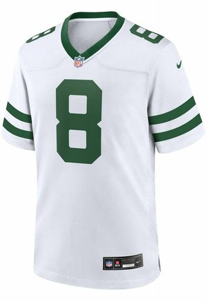 Nike Performance GAME NEW YORK JETS 8 AARON RODGERS - T-Shirt sport - blanc