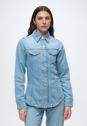 Topshop, TSEDDY SHIRT - Paitapusero - light blue