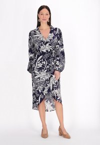 usha Vardagsklänning - navy offwhite