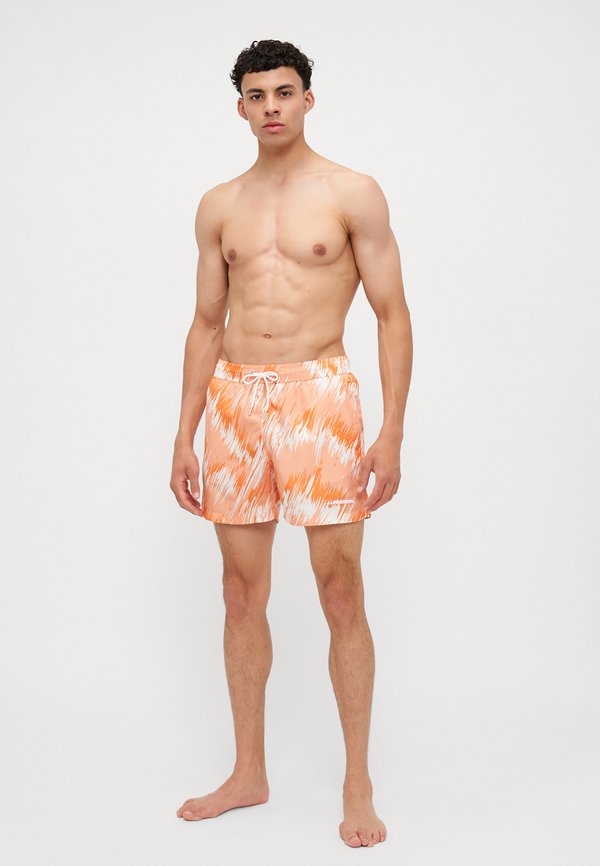 BANKS THUNDERSTORM SWIM TRUNKS - Swimming shorts - orange3