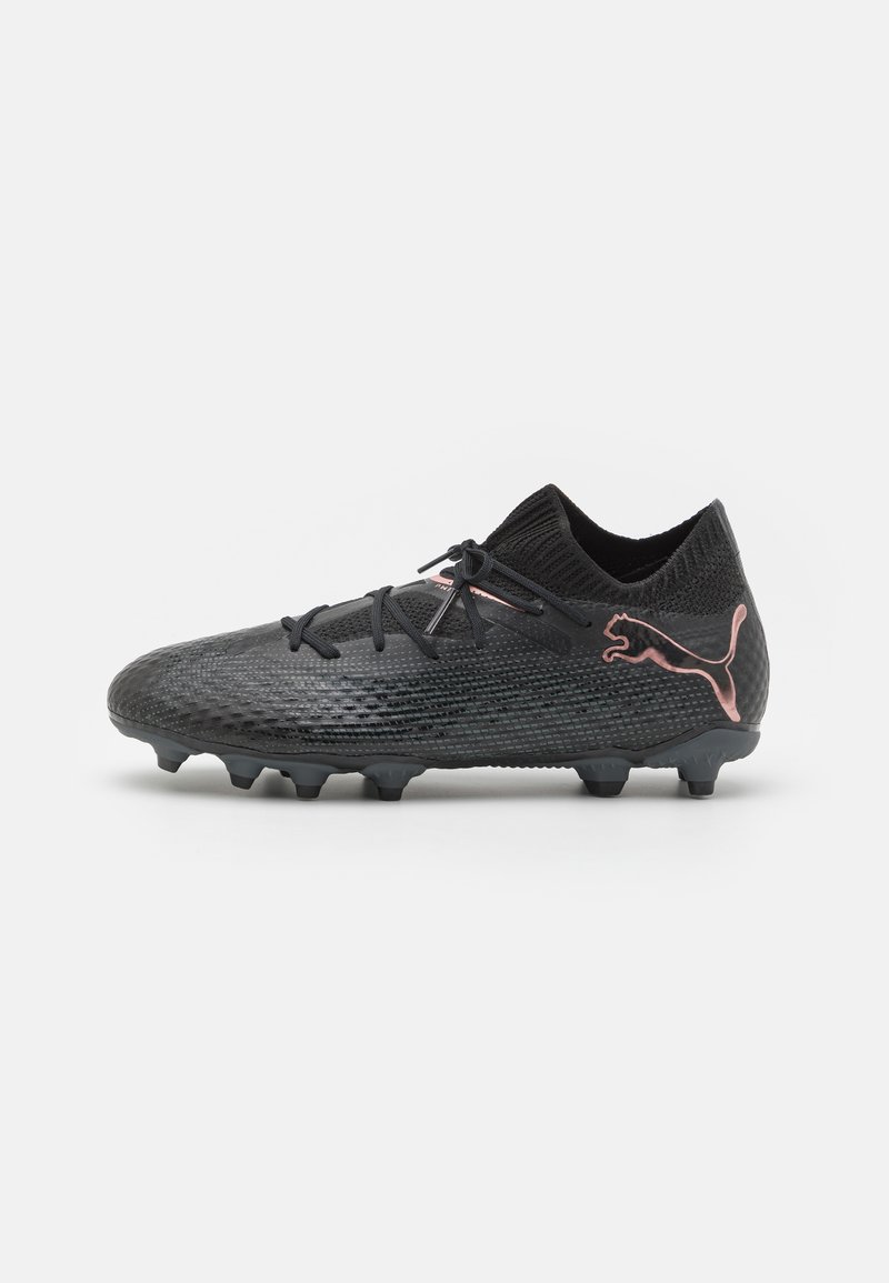 Puma FUTURE 7 PRO FG/AG JR UNISEX - Scarpe da calcio per terreni duri - black/white