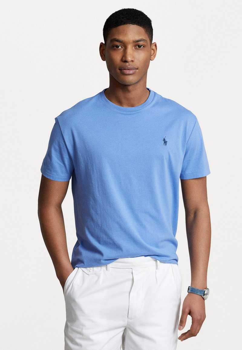 Polo Ralph Lauren SHORT SLEEVE - T-shirt basic - harbor island blue/blu ...