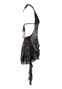 sachin and babi light blue dress Ed Hardy Sacred Heart Black Dress main image 1