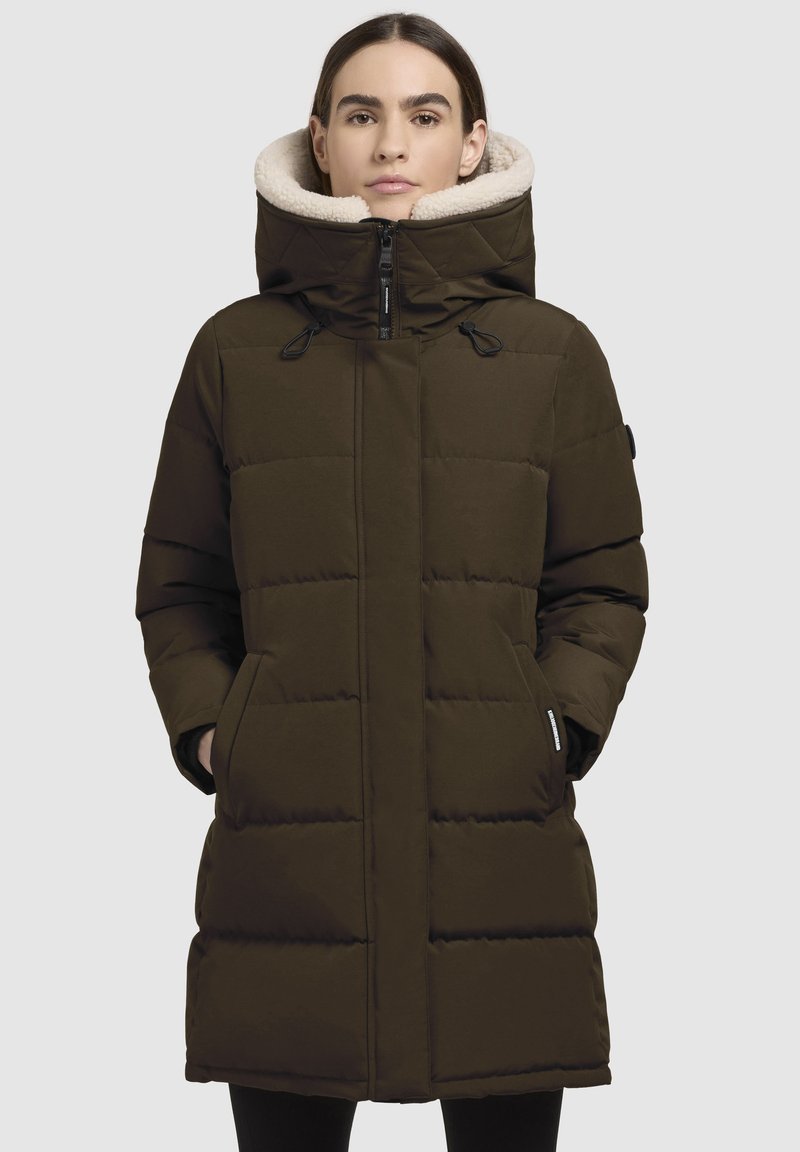 khujo FALTD - Talvemantel - khaki