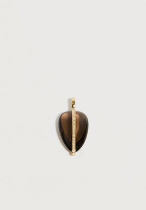 LARGE PEBBLE PENDANT - Colgante - brown