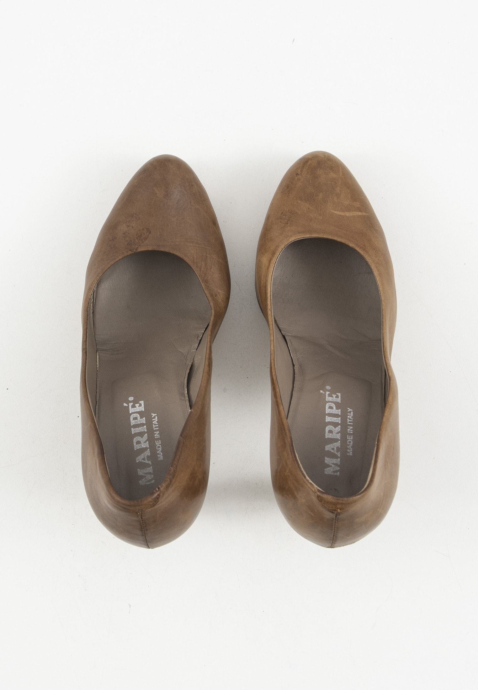 Maripé PUMPS BRAUN GR.34 - Plateaupumps - braun/bruin - (Pre-owned) -  Zalando.nl