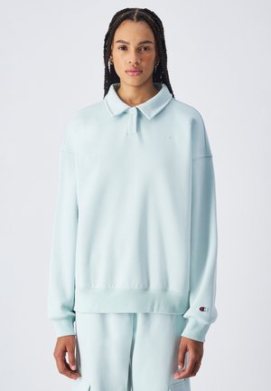 HALF BUTTONED SCRIPT SHOP - Poloshirt - mint