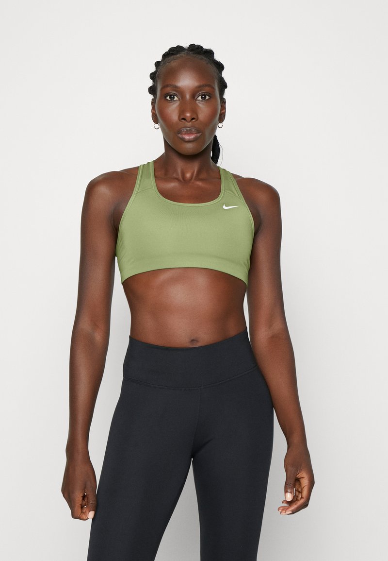 Nike Performance BRA - Sutiã desportivo de suporte médio - alligator/white
