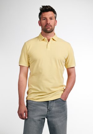 KURZARM - Poloshirt - hellgelb