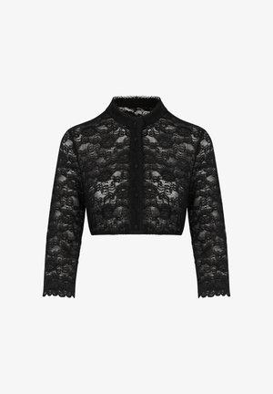 Apart, DIRNDLSPITZENBLUSE - Button-down blouse - schwarz