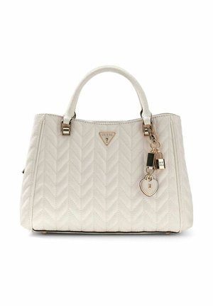 Guess, STACEY GIRLFRIEND SATCHEL - Borsa a mano - cream white