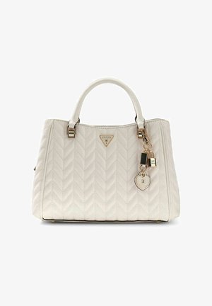 Guess, STACEY GIRLFRIEND SATCHEL - Borsa a mano - cream white