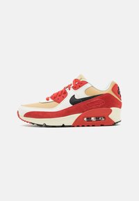 cocina cuenta para jugar Nike Sportswear AIR MAX 90 LTR GS - Zapatillas - sesame/black/red  clay/sail/piedra - Zalando.es