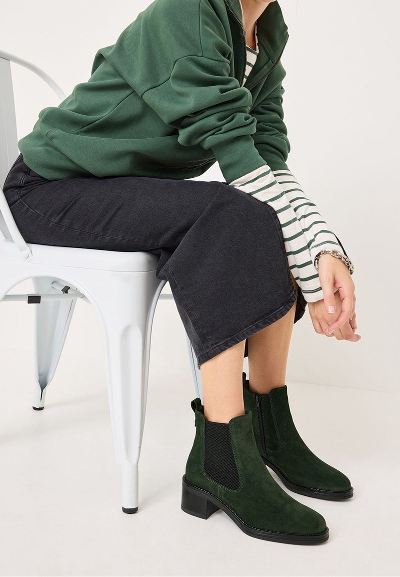 Tamaris Boots à talons - green