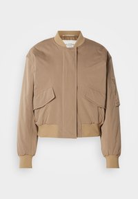 FLAP POCKETS - Bombejakke - dusty earth