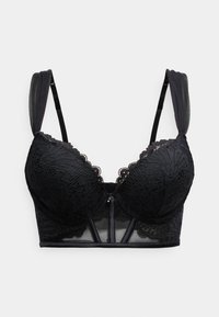 Hunkemöller WHITNEY - Push-up melltartó - black