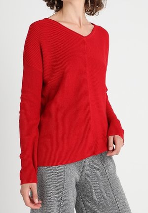 Pullover - red